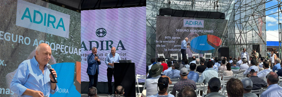 ADIRA impulsó el debate sobre riesgo climático en Expoagro